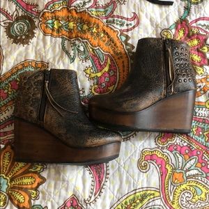 Bed Stu Ghent wedge booties